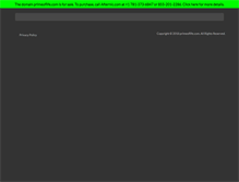 Tablet Screenshot of primeoflife.com